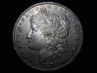 1878 P Morgan Silver Dollar, VAM 7, 8 Tail Feather, US Mint 90% Silver Coin