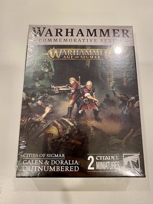 Warhammer Age of Cities Sigmar Commemorative Galen & Doralia Outnumbered Limited