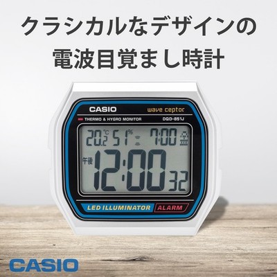CASIO WAVE CEPTOR electric wave alarm clock DQD-851J-8JF | eBay