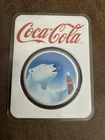 Always Coca-Cola Polar Bear Colorized 1 oz .999 Fine Silver Art Round