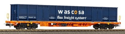 Piko 24566, Containertragwagen mit E Aufbau, WASCOSA, Neu & OVP, H0