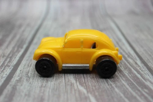 Vintage Tonka 57020-A Minor Totes Yellow VW Volkswagen Beetle Bug Toy Car