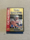 Tecmo Super Bowl Sega Genesis 1993 Football Game Cartridge Untested As Is