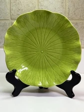 Metlox Poppytrail Lotus Lime Green Salad Plate