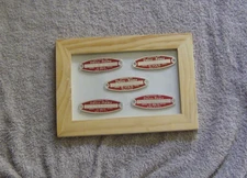 RARE! 50S60SNOS DELCO REMY GENERATOR TAGS W/FRAME CHEVY PONTIAC OLDS BUICK CADDY