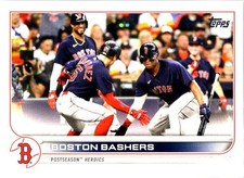 2022 Topps #630 Boston Bashers Boston Red Sox Baseball Card