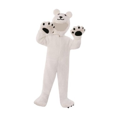 Kids Bear Costume for Boys Girls Plush Homewear Long Sleeve Apparel for Dress up