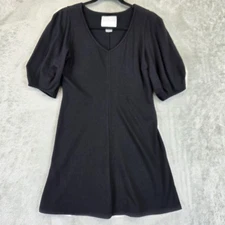 Velvet by Graham & Spencer Dress Womens XS Petite Puff Sleeve Anthropologie