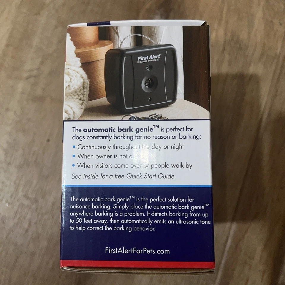 Dispositivo disuasorio ultrasónico automático First Alert Bark Genie ladrido de perro Foto 2 de 4