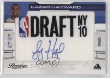 2010-11 Prestige NBA Class Draft Logo 408/499 Lazar Hayward #30 Patch Auto 3hd