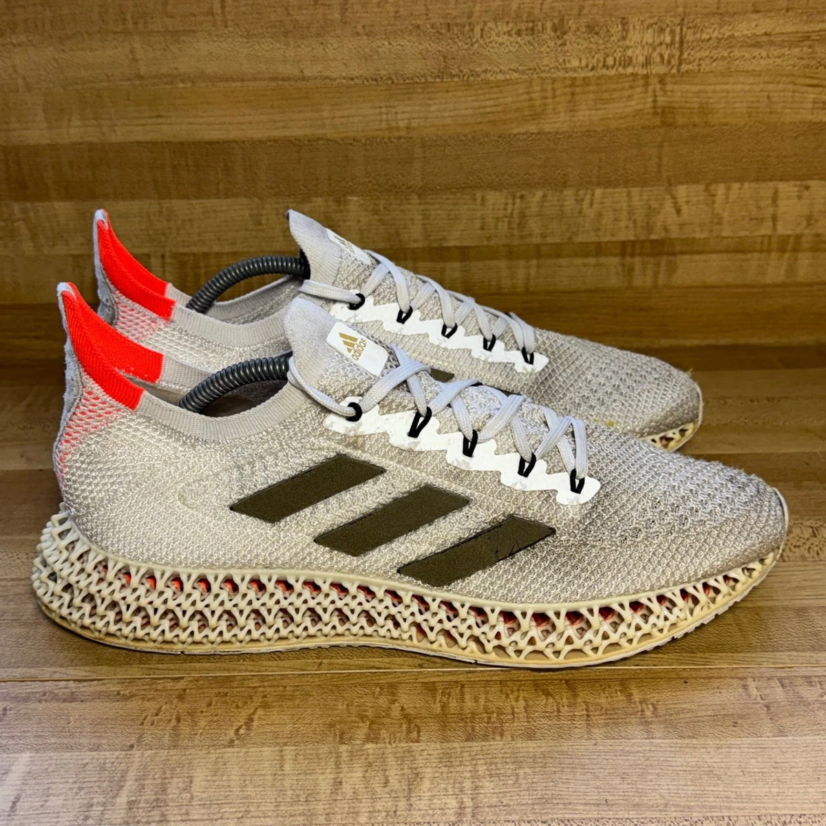 Adidas 4DWD Halo Silver Solar Red Running Shoes FY3967 Mens Size 10 Amazon.com | adidas 4DFWD 4 Running Shoes | Road Running main image 4