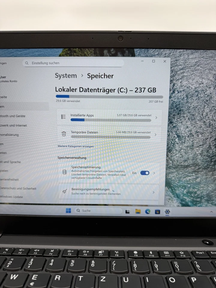 Lenovo ThinkPad T495s · Ryzen 5 PRO 3500U · 16GB · 256GB, Foto 2 von 5