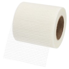 6 Inch x 164 Feet Fiberglass Adhesive Drywall Repair Mesh Tape 6 Mesh White