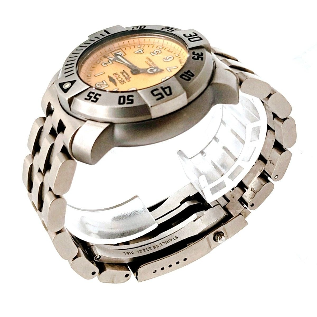 Montre Plongée Sector Diving Team 1000 - Titane, Automatique, étanche 1000m, Occasion