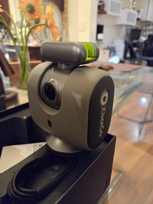 XbotGo Chameleon AI Sports Camera Cameraman Gray/Black w/ Remote Cable in Box