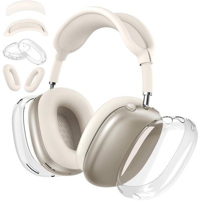 Silikon-Schutzhülle für Airpods Max, 3-in-1 Staub, Kratzfest,