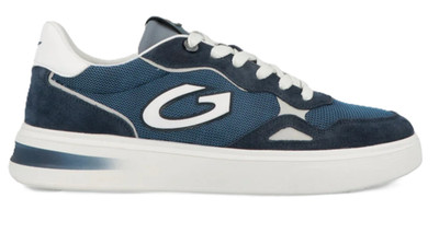 ALBERTO GUARDIANI GM61040A AERIS BASKETBALL SPORT SNEAKERS SPORTS SHOES MEN NAVY