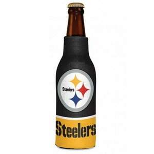 steelers beer koozie