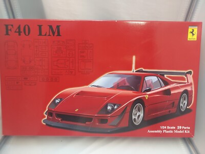 1/24 フジミ フェラーリ F40 LM 1/24「フェラーリ F40LM」完成写真 – 艦船模型製作代行モデル