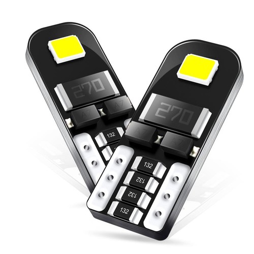 Fit 03-07Infiniti G35 Coupe White LED Front Bumper Side Marker Light Clear 2/4/6 - Picture 21 of 21