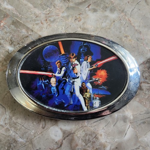Star Wars Rotj Return Jedi Scifi Film Film Luke Skywalker Vintage Gürtelschnalle