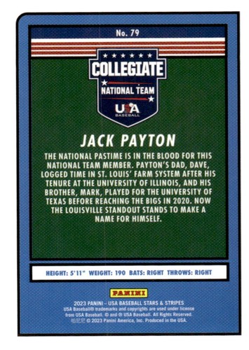 2023 Panini USA Baseball Stars & Stripes Trading Cards - You Pick! - Picture 72 of 98