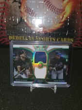 2023 Topps Tribute Dual Relics 2 Image Pete Alonso Mike Piazza /99