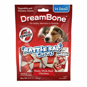 round rawhide dog chews