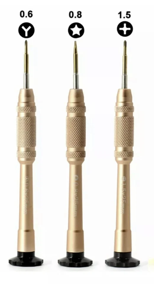6PCS iPhone Repair Tools Kit Screwdriver Set Opening Tool 11Pro 7 8 XS Tri Point - Image 3 of 4