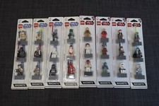 LEGO STAR WARS - MAGNET - AIMANT - FIGURINE - LOT DE 24 - NEUF - SCELLE