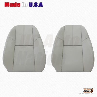 2007 2008 2009 2010 Chevy Avalanche Silverado Left-Right Tops Leather Cover Gray