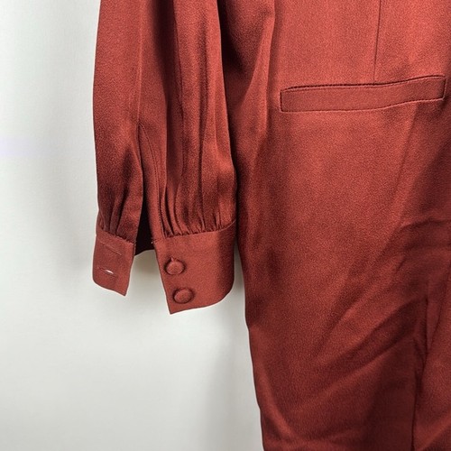 Veronica Beard Kavia Jumpsuit in Clay Size 6 - Picture 10 of 13