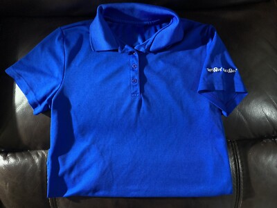 Toys R US/ Babies R US Royal Blue Polo Size Small Employee Shirt