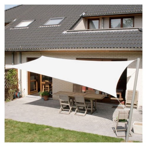 Waterproof Extra Heavy Duty Sun Shade Sail Patio Rectangle Triangle Canopy Cloth - Picture 33 of 77