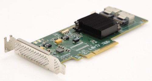 LSI SAS9201-8i 6Gbps SAS/SATA PCI-e RAID Controller Card - Low Profile. - 第 3/8 張圖片