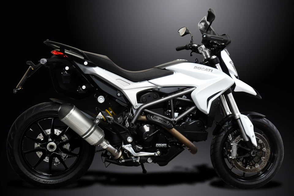 Kit silenciador titanio X-Oval Ducati Hyperstrada 13-16 Hypermotard 939 16-18 10" Foto 4 de 4
