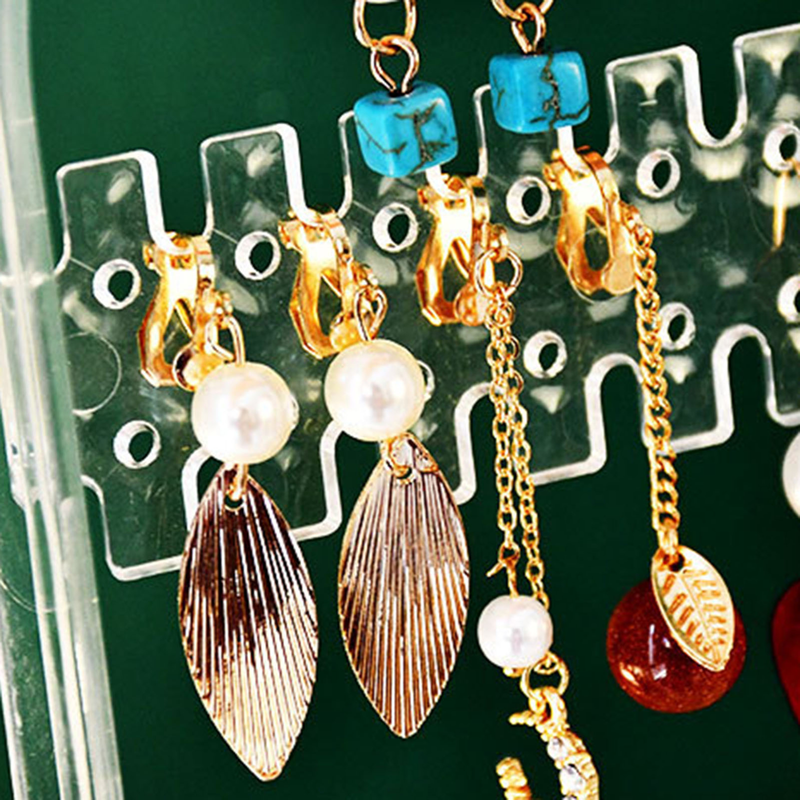 Jewelry Storage Rack Smooth Edge Multipurpose Jewelry Display Rack