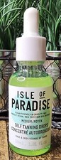 Isle of Paradise Face  Body Self Tanning Drops Medium - 1.01 Oz SEALED 