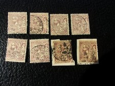 MONACO - timbre yvert/tellier n° 24 x8 obl (CYN17) 