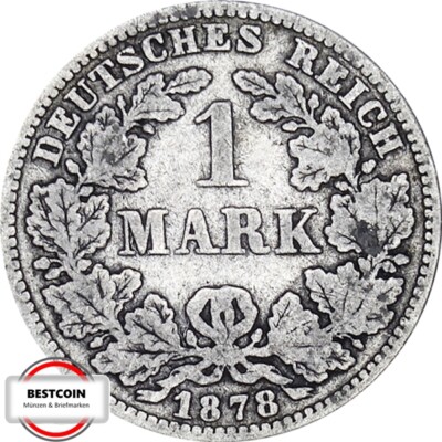 J 9  1 Mark KAISERREICH von 1878 E in S+  999263