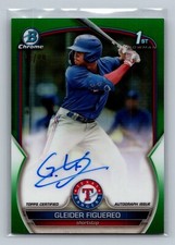 2023 Bowman Gleider Figuereo Green Auto /99