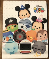 Disney Parks TSUM TSUM Stacking Friends Notebook Journal NEW