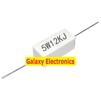 Resistenza 12K Ohm 10W ROYAL – Ceramica A Filo ±5 - Foto 6