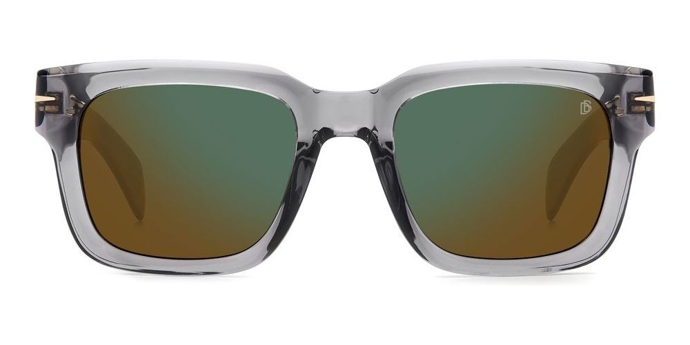 Lunettes de Soleil David Beckham DB 7100/S GREY/GREEN MIRRORED 52