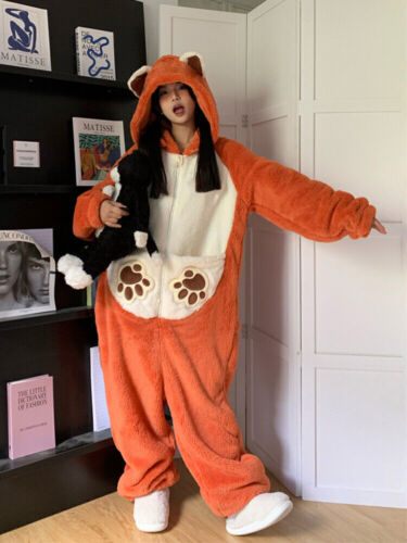 Unisex Adult Kigurumi Animal Character Costume 1Onesie1 Pyjamas Onepiece Cosplay - Picture 10 of 19