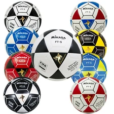 Mikasa FT-5 Size 5 Soccer Ball - Official Match Ball - Multiple Colors