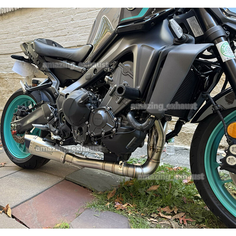 For Yamaha MT-09 XSR900 Tracer 9 2025 Full Exhaust System Front