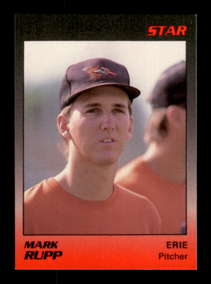 Mark Rupp Iconic Events 1989 Star # 23 Mark Rupp Card (ML2) Erie Orioles Baltimore Orioles | eBay