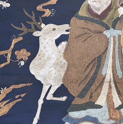 Ｆ 桜柄オーダー品♯訳あり商品 Framed Antique Japanese Embroidery Fukusa Panel | eBay