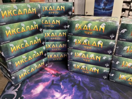 MTG Magic the Gathering - Factory Sealed - Ixalan RUSSIAN Booster Box - Picture 1 of 1